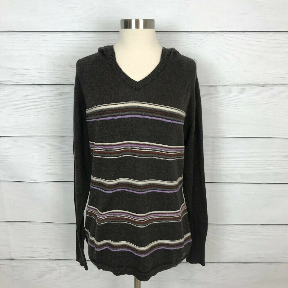 Smartwool Brown South Rim Hooded Sweater XL